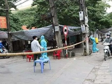 Thái Bình: F0 tăng nhanh, phong toả toàn huyện Vũ Thư