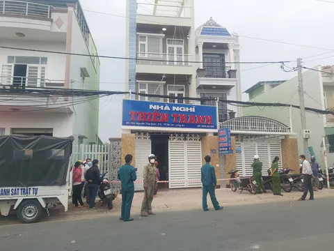 Long An: Chồng sát hại vợ rồi treo cổ tự tử trong nhà nghỉ