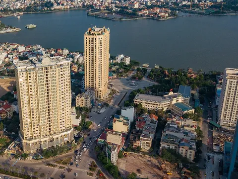 Căn hộ khách sạn ven hồ Tây hút khách hàng