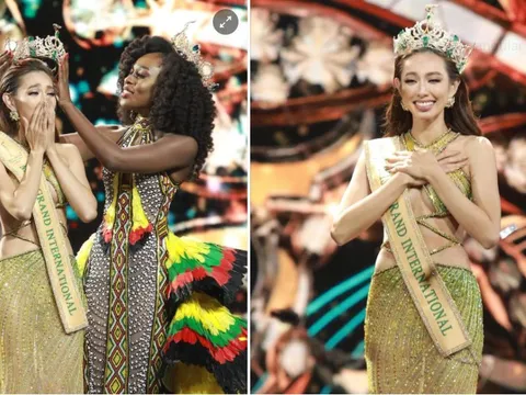 Thùy Tiên đăng quang Hoa hậu Hòa bình Quốc tế 2021
