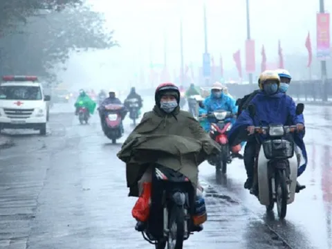 Dự báo thời tiết ngày 12/12: Bắc Bộ đón không khí lạnh tăng cường, trời mưa rét