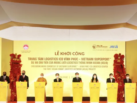 T&T Group & Singapore khởi công 'siêu cảng' đầu tiên mạng lưới logistics thông minh