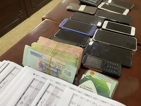 Triệt xoá đường dây đánh bạc 55 tỷ đồng qua mạng