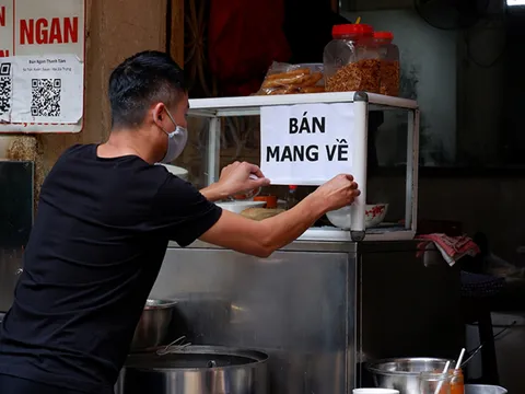 Hà Nội: Quận Thanh Xuân dừng bán hàng ăn tại chỗ, tập trung không quá 20 người