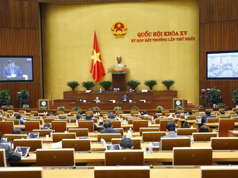 Ngày 10/1, Quốc hội tiếp tục thảo luận trực tuyến về dự án một luật sửa nhiều luật