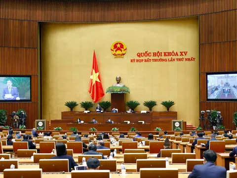 Chiều 11/1, Quốc hội bế mạc kỳ họp bất thường lần thứ nhất