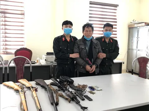 Bắt giữ đối tượng truy nã đặc biệt nguy hiểm, thu nhiều súng đạn