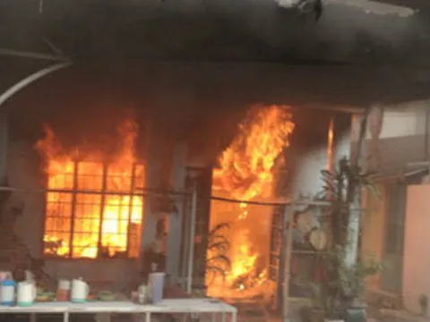 Nổ bình gas sáng mùng 1 Tết, đôi vợ chồng tử vong trong phòng ngủ