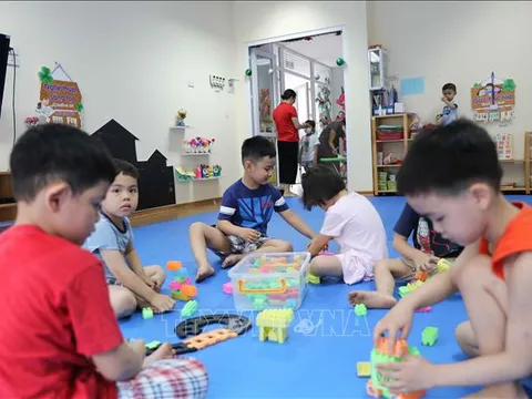 Xây dựng lộ trình cho trẻ mầm non Hà Nội đi học từ 1/3