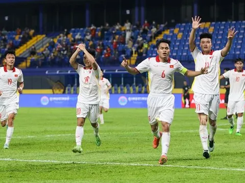 U23 Việt Nam thắng tưng bừng '7 sao' trong trận ra quân