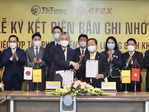 T&T Group và Tập đoàn Erex (Nhật Bản) hợp tác phát triển năng lượng sinh khối tại Việt Nam