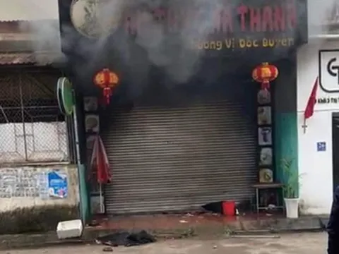 Nghệ An: Cháy quán bún mẹt, nữ chủ quán tử vong
