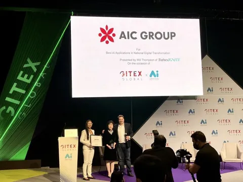 AIC Group giành giải AI danh giá nhất tại GITEX Global 2021