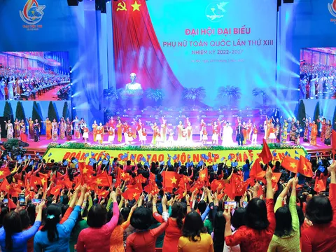 Thủ tướng Phạm Minh Chính dự Đại hội đại biểu Phụ nữ toàn quốc lần thứ XIII