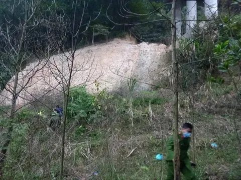 Thái Nguyên: Phát hiện bộ xương người tại chân cầu cạn