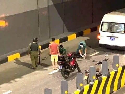 Đâm vào lan can, người đàn ông rơi xuống hầm chui lộ thiên cầu Trần Thị Lý tử vong