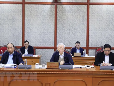 Bộ Chính trị cho ý kiến nhiều nội dung quan trọng