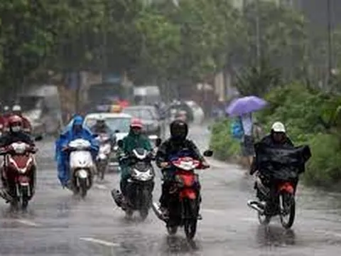 Bắc Bộ giảm nhiệt mạnh, vùng núi và trung du có mưa vừa, mưa to và dông