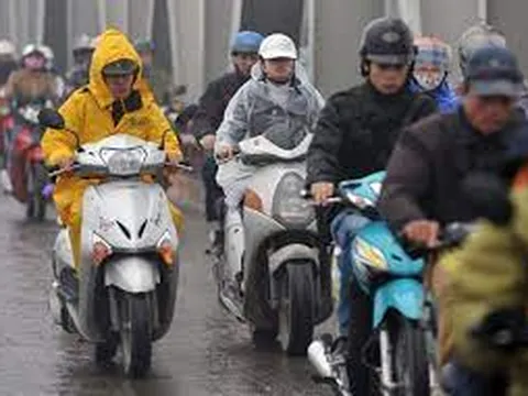 Không khí lạnh tràn về, Bắc Bộ có mưa rào và dông, trời rét