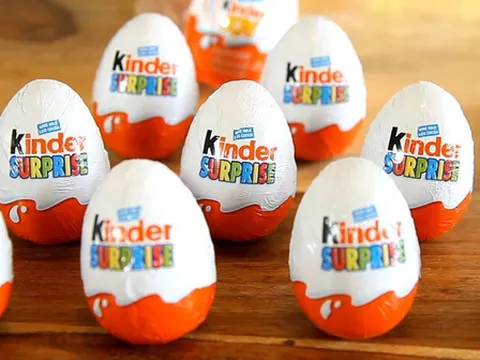 Bộ Công Thương đề nghị thu hồi kẹo trứng socola nhãn hiệu Kinder