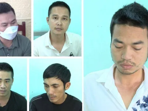 Thanh Hóa: Bắt giữ 5 đối tượng cưỡng đoạt tiền của các nhà thầu