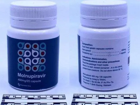 Phát hiện thuốc Molnupiravir giả tại Thụy Sỹ dán nhãn tiếng Việt