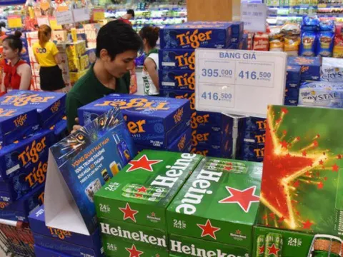 Từ quý II-2022, giá bia tăng 30%, dự kiến sẽ tiếp tục tăng