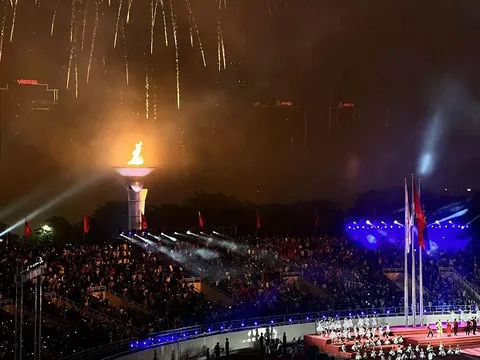 Truyền thông quốc tế hết lời khen ngợi bữa tiệc nghệ thuật trong lễ khai mạc SEA Games 31