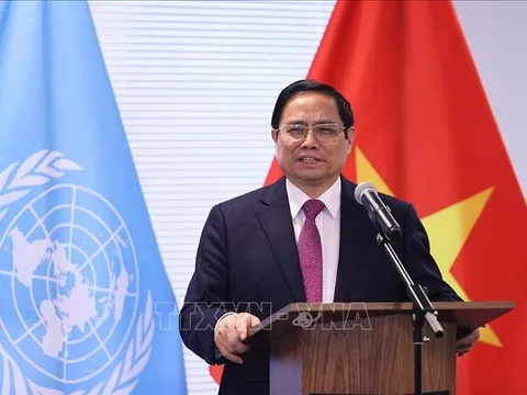 Thủ tướng làm việc với Phái đoàn đại diện thường trực Việt Nam tại LHQ