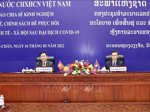 Việt Nam - Lào chia sẻ kinh nghiệm về phát triển kinh tế-xã hội sau đại dịch COVID-19