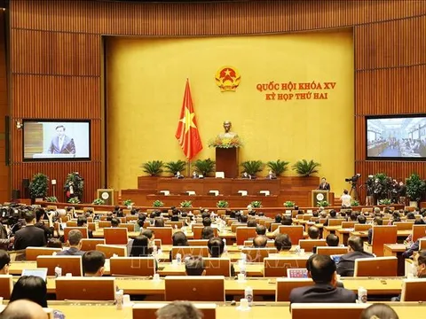 Thông cáo báo chí Phiên khai mạc Kỳ họp thứ ba, Quốc hội khoá XV