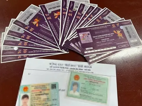 Xử lý 2 đối tượng rao bán vé xem trận chung kết bóng đá nam SEA Games 31 giá 20 triệu