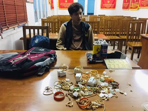 Quảng Nam: Bắt thanh niên đột nhập tiệm vàng, phá két sắt trộm hơn 1 tỷ đồng