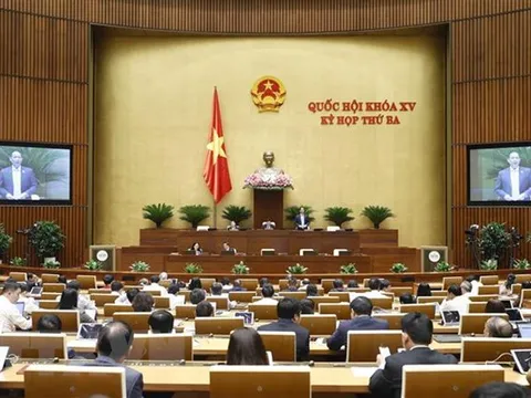 Biểu quyết Nghị quyết về Chương trình giám sát của Quốc hội năm 2023