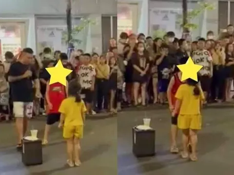 Người ‘ghép đôi’ trẻ em ở phố đi bộ TP.Vinh nhận sai và xin lỗi phụ huynh