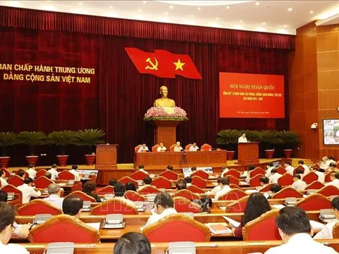 Hội nghị toàn quốc tổng kết 10 năm công tác phòng, chống tham nhũng, tiêu cực giai đoạn 2012 - 2022