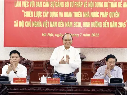 Hoàn thiện các thiết chế đáp ứng yêu cầu của Nhà nước pháp quyền XHCN