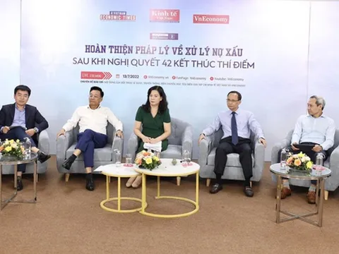 Hoàn thiện khung pháp lý để xử lý nợ xấu bền vững