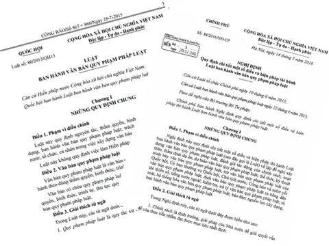 Chi soạn thảo đề cương chi tiết luật, pháp lệnh là 6,7 triệu đồng/đề cương