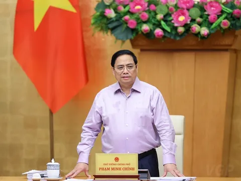 Thủ tướng chủ trì phiên họp Chính phủ chuyên đề xây dựng pháp luật