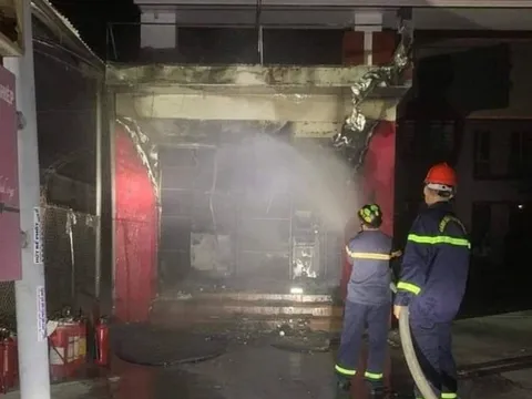 Nghi phạm đốt cây ATM ngân hàng ở Hải Phòng đã ra đầu thú