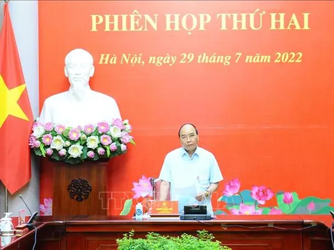 Chủ tịch nước chủ trì Phiên họp thứ hai Hội đồng Quốc phòng và An ninh