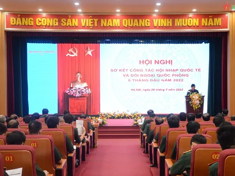 Hoàn thiện thể chế, hành lang pháp lý về hội nhập quốc tế và đối ngoại quốc phòng