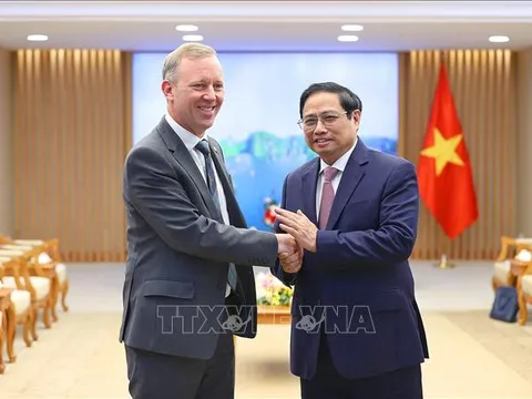 Thủ tướng Phạm Minh Chính tiếp Đại sứ Anh tại Việt Nam
