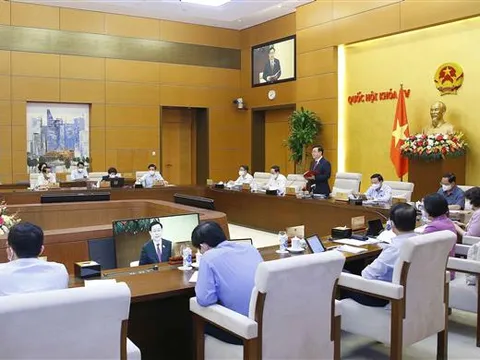 Phiên họp chuyên đề pháp luật của Ủy ban Thường vụ Quốc hội sẽ khai mạc ngày 15/8
