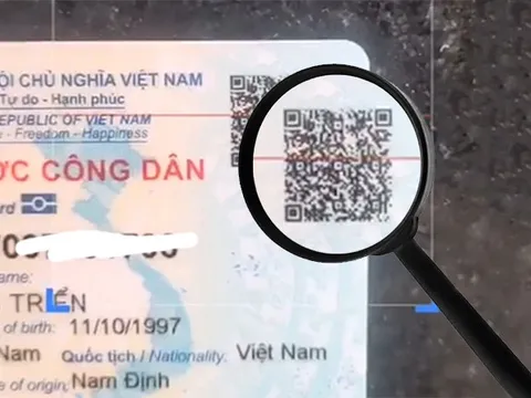Quét mã QR Căn cước công dân gắn chíp hiện thông tin sai, phải làm thế nào?