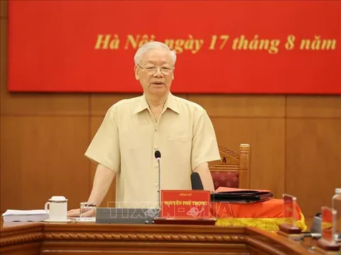 Tổng Bí thư: Tiếp tục đẩy mạnh đấu tranh phòng, chống tham nhũng, tiêu cực, đáp ứng yêu cầu trong giai đoạn mới
