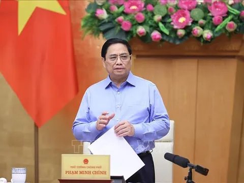 Thủ tướng chủ trì phiên họp Chính phủ chuyên đề về xây dựng pháp luật