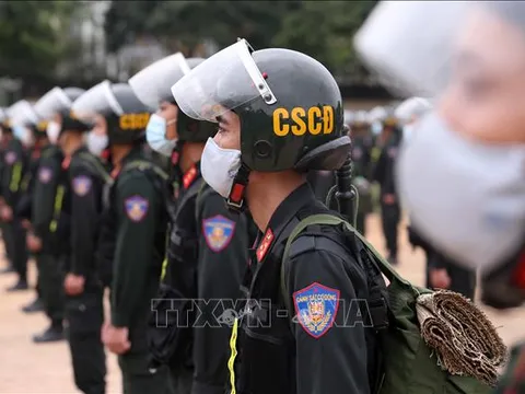 Triển khai thi hành Luật Cảnh sát cơ động