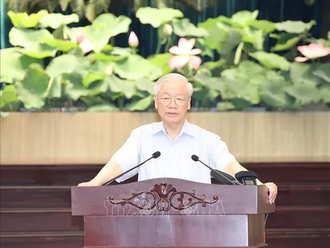 Toàn văn phát biểu của Tổng Bí thư tại buổi làm việc với Thành ủy TP Hồ Chí Minh